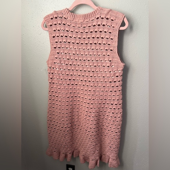 New REMI CROCHET DRESS In Rose Size XL/XXL - Picture 5 of 10
